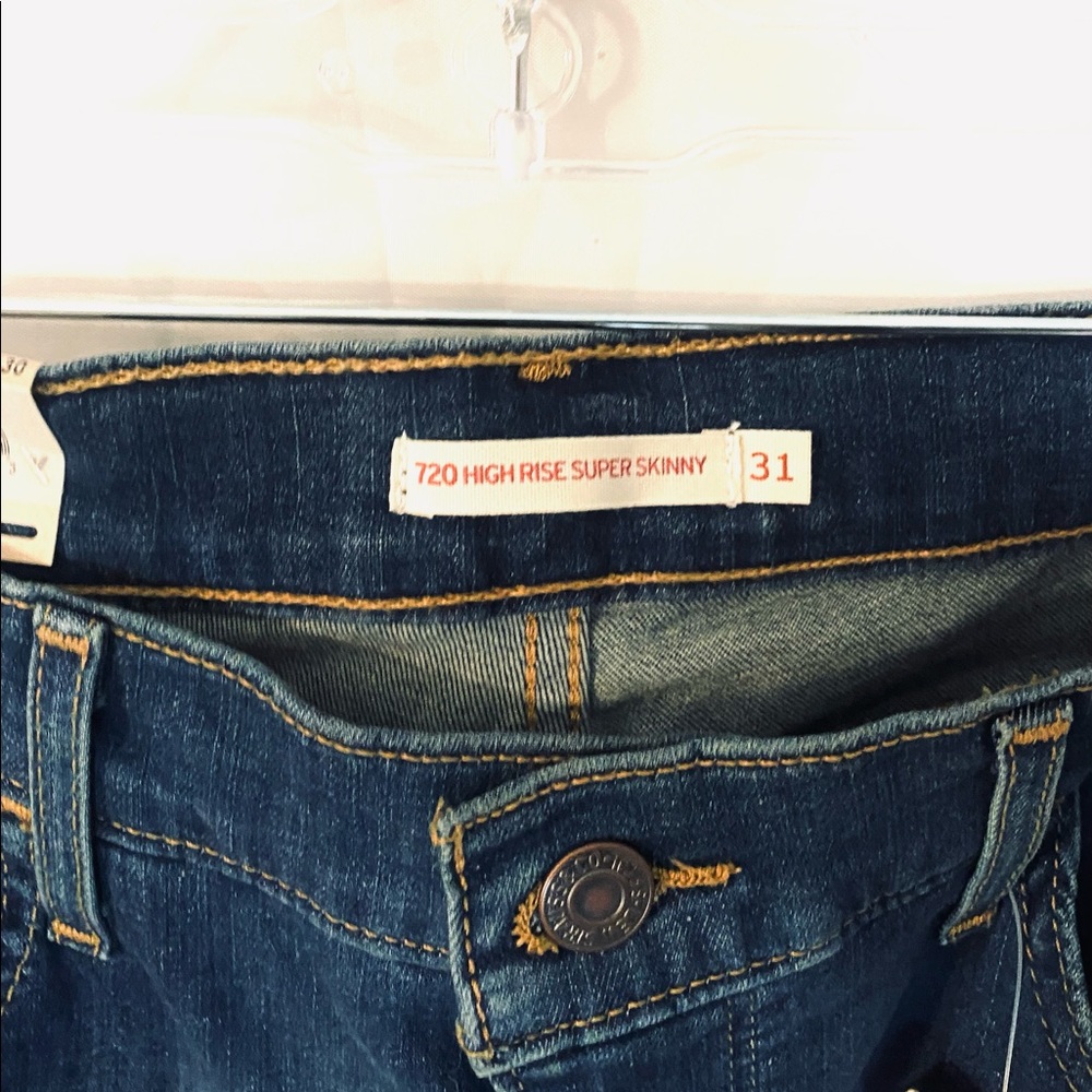 Levi’s 720 High-Rise Super Skinny women’s jeans NWT - Picture 6 of 12